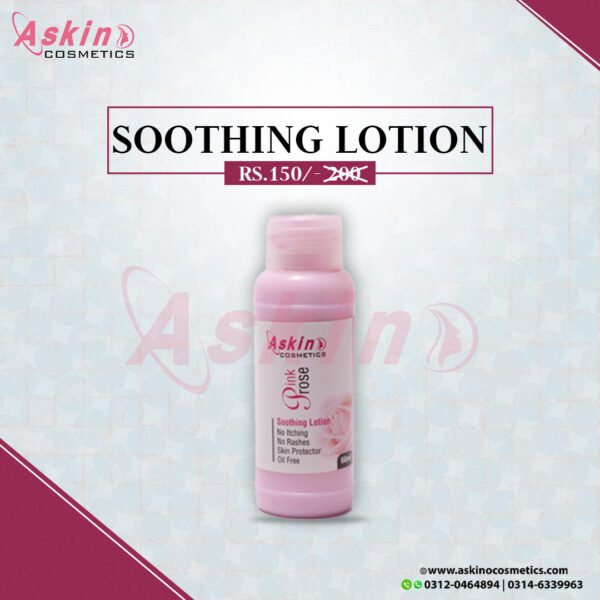 Askino Rose Pink Soothing Lotion (120ml)