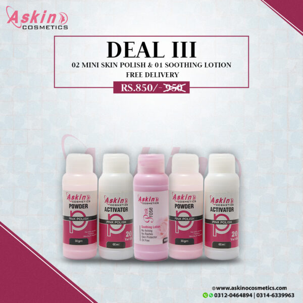 2x Mini Polish + 1 Soothing Lotion | Free Shipping